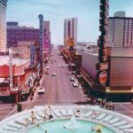 Fremont Street in Las Vegas 1976 POSTER 24 X 18 Inches NICE!