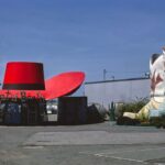 Hats n’ Boots gas station route 99 Seattle Washington 1980 POSTER 24 X 36 Inches