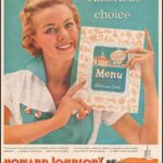 Howard Johnson's (Menu) Ad 1958 POSTER 24 X 18 Inches Nice Wall Art