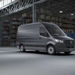 Mercedes Benz Sprinter (Panel Van)  Grey Metallic POSTER 24 X 36 Inches Sweet!