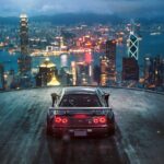 Nissan GT-R Black (Over Look) POSTER 24 X 36 INCH Looks Sweet!
