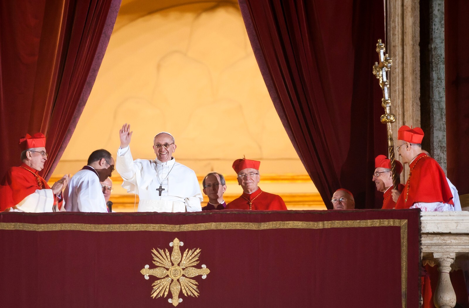 POPE-FRANCIS-POSTER-13-X-19-INCH-POSTER-Catholic-Vatican-Prayer-Cross-127067484694 POPE FRANCIS POSTER 13 X 19 INCH POSTER Catholic Vatican Prayer Cross - Image 1