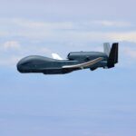 RQ-4 Global Hawk (Blue Skies)  POSTER 24 X 36 Inches U.S. Military Aircraft