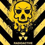 Radio Active (Melting Skull) POSTER 24 X 18 INCH ! Historical