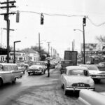 San Antonio Texas Traffic 1960s POSTER 24 X 18 Inches Wall Art