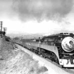 Southern Pacific GS-4 Locomotive (B/W) POSTER 24 X 36 Inches Nice!