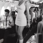 Stewardess for Southwest Airlines in 1972 24 X 18 Inch POSTER VINTAGE WALL ART
