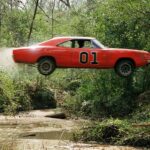The Dukes of Hazzard General Lee (AIR) 1969 Dodge Charger POSTER 24 X 36 INCH