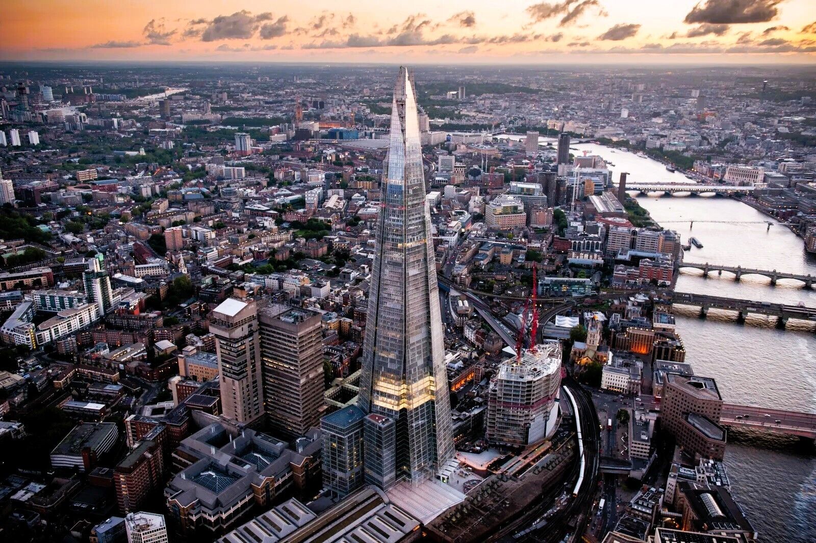 The-Shard-London-UK-POSTER-24-X-36-Inches-NICE-116253357914 The Shard — London, UK POSTER 24 X 36 Inches NICE! - Image 1