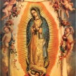 Virgen De Guadalupe Angels POSTER 24 X 36 INCH Catholic ACTS SAINTS