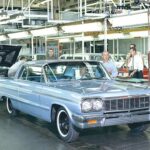 1964 Chevrolet Impala Assembly Line POSTER 13 X 19 Inch SWEET!