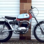 1965 Bultaco 250cc Sherpa Motocross Motorcycle POSTER 24 X 18 INCH Sweet!