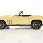 1966 Chevrolet Corvette Convertible Yellow (Side) POSTER 24 X 36 INCH SWEET!