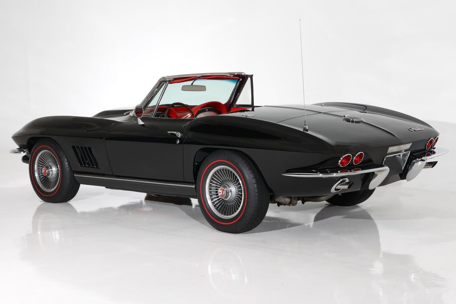 1967 Chevy Corvette 427 Poster 24x36 Classic Sports Car Art Vintage Collectible - Image 1