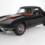 1967 Chevy Corvette 427 Poster 24x36 Classic Sports Car Art Vintage Collectible