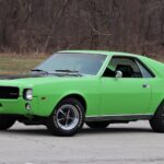 1969 AMC AMX (Green) POSTER 24 X 36 INCH SWEET!