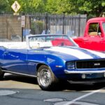1969 Chevrolet Camaro RS Convertible 24 X 36 INCH Beautiful Machine!