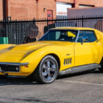 1969 Chevrolet Corvette Coupe YELLOW POSTER 24 X 36 INCHES SWEET!