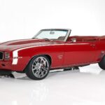 1969 Chevy Camaro SS Convertible Poster 24X36 Muscle Car Wall Art Vintage Rare