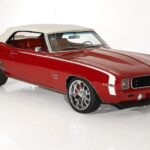 1969 Chevy Camaro SS Convertible Poster 24X36 Muscle Car Wall Art Vintage Rare
