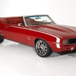 1969 Chevy Camaro SS Convertible Poster 24X36 Muscle Car Wall Art Vintage Rare