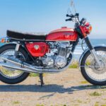 1969 Honda CB750 Sandcast (Red) Motorcycle POSTER 24 X 36 INCH Sweet!