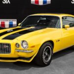 1970 Chevrolet Camaro Yellow (Front Angle) POSTER 24 X 36 INCH Sweet!