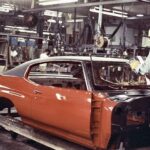1970 Chevrolet Chevelle Assembly POSTER 24 X 18 INCHES Vintage!