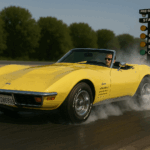 1970 Chevrolet Corvette Convertible Dragstrip POSTER 24 X 36 INCH Sweet!