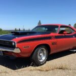 1970 DODGE CHALLENGER T/A (RED SIDE ANGLE) POSTER 24 X 36 INCH AWESOME!!!