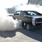 1970 DODGE CHARGER RT BURNOUT POSTER 24 X 36 INCH SWEET!