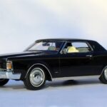 1970 Lincoln Continental 2 Door (Black) POSTER 24 X 36 INCH Looks Sweet!