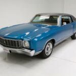 1972 CHEVROLET MONTE CARLO LANDAU (LIGHT BLUE) POSTER 24 X 36 INCH SWEET!