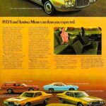 1972 Ford Gran Torino Ad POSTER 24 X 18 INCH SWEET!