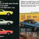 1972 Ford Gran Torino Brochure Ad POSTER 24 X 36 INCH SWEET!