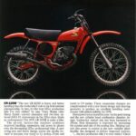 1976 Honda CR125M Ad Motocross Motorcycle POSTER 24 X 36 INCH Sweet!
