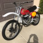 1977 Bultaco 370 Pursang (Angle) Motocross Motorcycle POSTER 24 X 36 INCH Sweet!