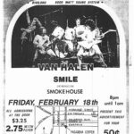 1977 VAN HALEN Flyer POSTER 24 X 18 Inches Nice