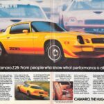 1979 CHEVY CAMARO Z28 (AD) POSTER 24 X 36 INCH SWEET!