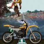 1979 Yamaha 0W40 MX Motocross POSTER 24 X 36 INCH Sweet!