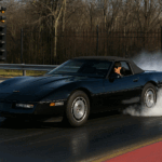1986 Chevrolet Corvette Convertible Dragstrip POSTER 24 X 36 INCH Sweet!