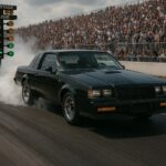 1987 Buick Regal Grand National Turbo Drage Race Burn Out POSTER 24 X 36 INCH