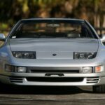 1990 Nissan 300ZX silver front POSTER 24 X 36 INCH Looks Sweet!