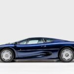 1993 Jaguar XJ220 (Blue) POSTER 24 X 36 INCH Looks GREAT!