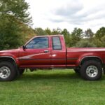 1994 Toyota Truck 4X4 Cab (Red-Side) POSTER 24 X 36 INCH Vintage Wall Art NICE!