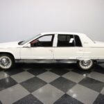 1995 Cadillac Fleetwood Brougham (white) POSTER 24 X 36 INCH Looks Sweet!