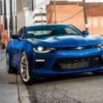 2018 CHEVY CAMARO (Blue-In the City) POSTER 24 X 36 INCH SWEET!