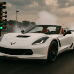 2019 Chevrolet Corvette Grand Sport Convertible Drag Ver 2 POSTER 24 X 36 INCH