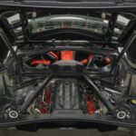 2022 Chevrolet Corvette Sports Car ENGINE Poster 24x36 High Quality Wall Art