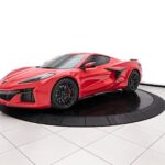 2023 Chevrolet Corvette Z06 Red (Front Angle) POSTER 24 X 36 INCH Sweet!